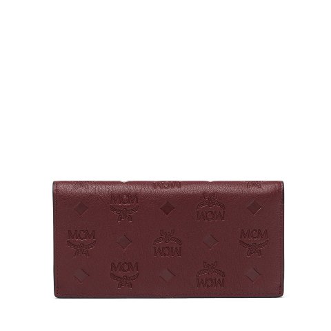 MCMKLARA TWO FOLD WALLET IN MONOGRAMMED LEATHER