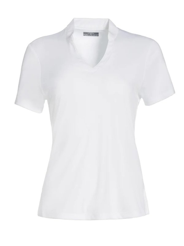 Womens Solid V-Neck Tee 女款V领T恤