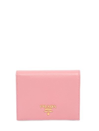 SMALL SAFFIANO LEATHER SNAP WALLET