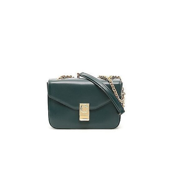 Open Box - Celine Dark Green Medium C Shoulder Bag 187253BFB.31AN