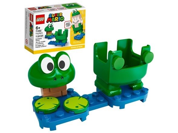 Super Mario Frog Mario Power-Up Pack Building Kit