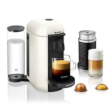 Nespresso&reg; by Breville&reg; VertuoPlus Coffee and Espresso Maker Bundle with Aeroccino