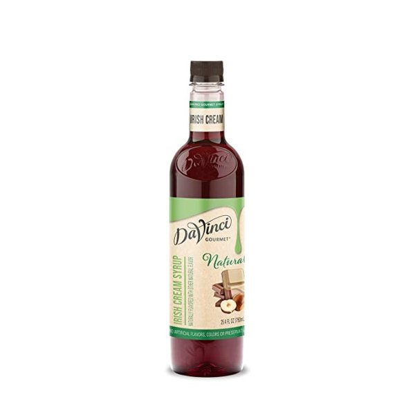 DaVinci Gourmet Naturals Irish Cream Syrup, 25.4 Ounce