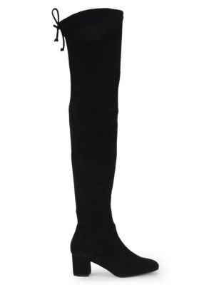 Genna Suede Over-The-Knee Boots