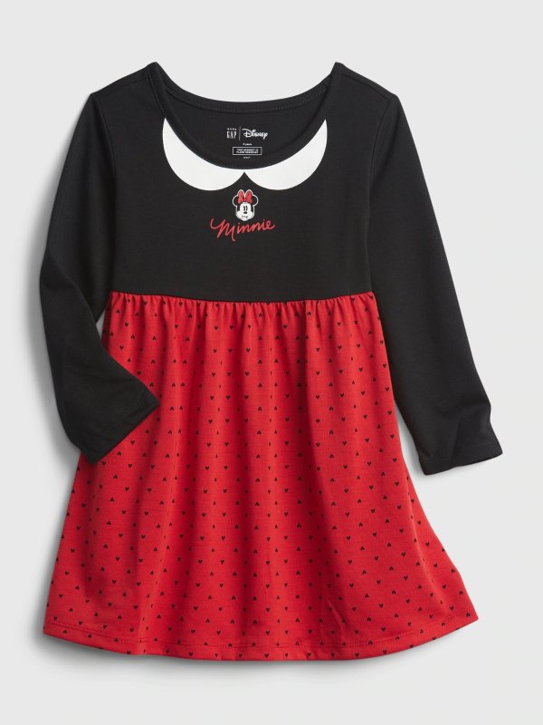 babyGap | Disney Minnie Mouse 100% Recycled Polyester Graphic Sleep Dress