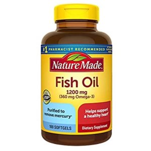 Nature Made 鱼油(1200 mg，100粒)特价