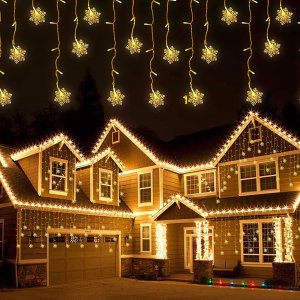Dazzle Bright 360 LED Icicle String Lights