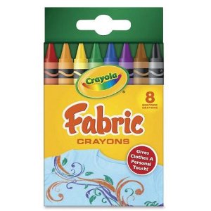 Crayola 8-Count Fabric Crayons