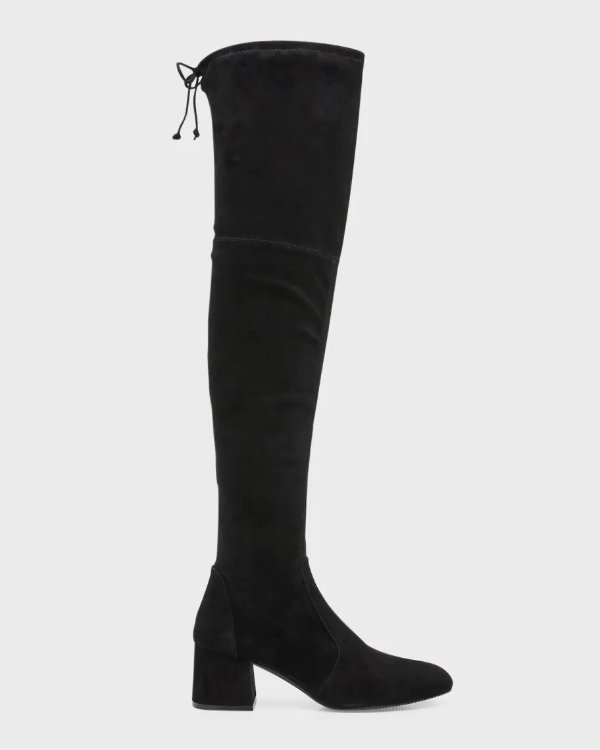 Flareland Suede Over-The-Knee Boots