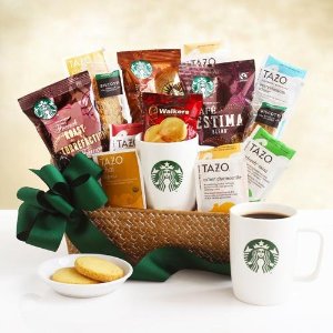 California Delicious Starbucks Daybreak Gourmet Coffee Gift Basket