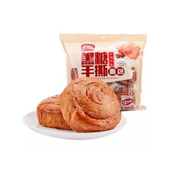 Panpan Shredded Bread Brown Sugar Flavor 12pcs 480g