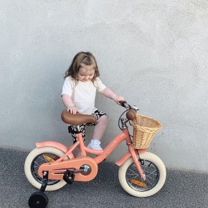 折扣升级：Stoy 北欧儿童自行车促销 童车界的颜值当担