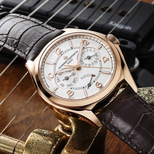 Patrimony Day-Date Power Reserve 18K Rose Gold Men's Watch