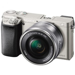 Sony Alpha a6000 24.3MP Mirrorless Digital Camera + Bundle Accessory Kit