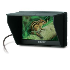 Sony CLM-V55 5" On-Camera LCD Monitor for Alpha / Handycam Cameras and Camcorders