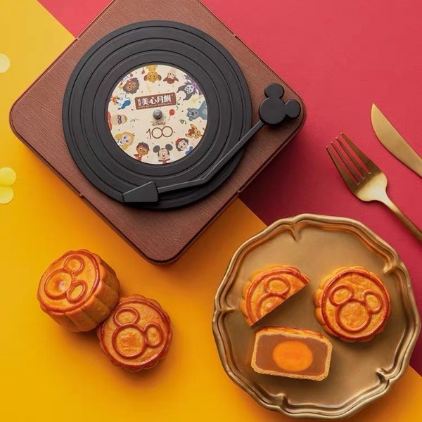 美心 X 迪士尼 100周年唱片机月饼