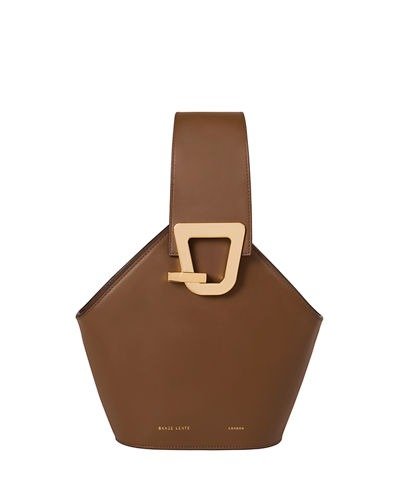 Mini Johnny Leather Hexagon Shoulder Bag