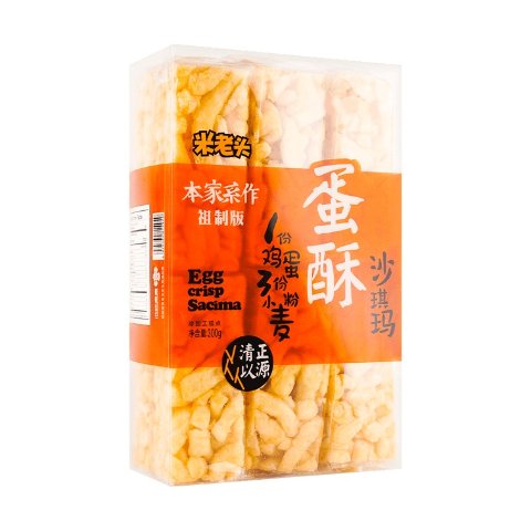 米老头 蛋酥沙琪玛烤芙条 300g 