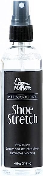 Professional Boot & Shoe Stretch Spray – Softener & Stretcher for Leather, Suede, Nubuck, Canvas – 4 oz