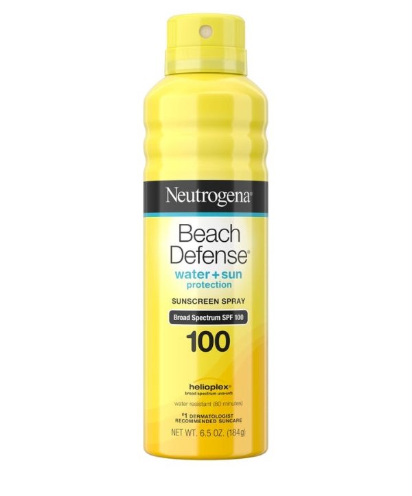 Beach Defense® Spray Sunscreen SPF 100 