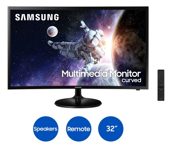 32" Curved 1920x1080 HDMI 60hz 4ms FHD LCD Monitor