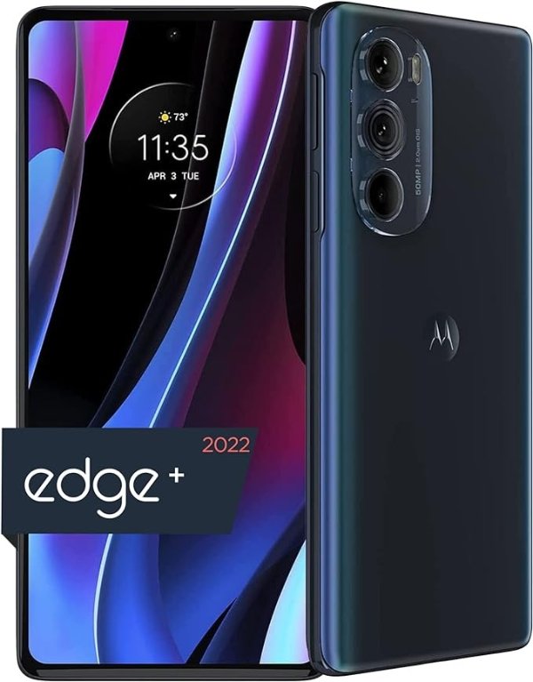 Edge + |2022| 4800mAh Battery | Unlocked | Made for US 8/512GB | 50MP Camera | Cosmos Blue