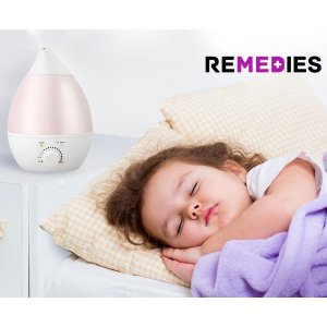 Cool Mist Humidifier - 7 Color Cozy LED Light 