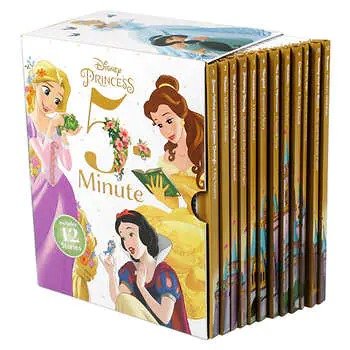 Disney Princess 5 Minute Stories: 12 Book Box Set