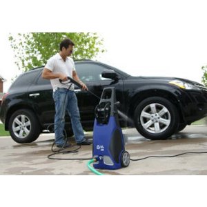 AR Blue Clean AR383 1,900 PSI 1.5 GPM 14 Amp Electric Pressure Washer with Hose Reel
