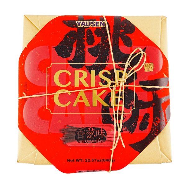 YAUSEN Crisp Cake Spring Onion Flavor, 22.57 oz