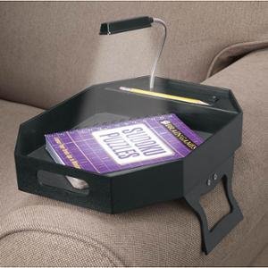 Miles Kimball   Armrest Coffee Tray With LED Light: Kitchen & Dining 