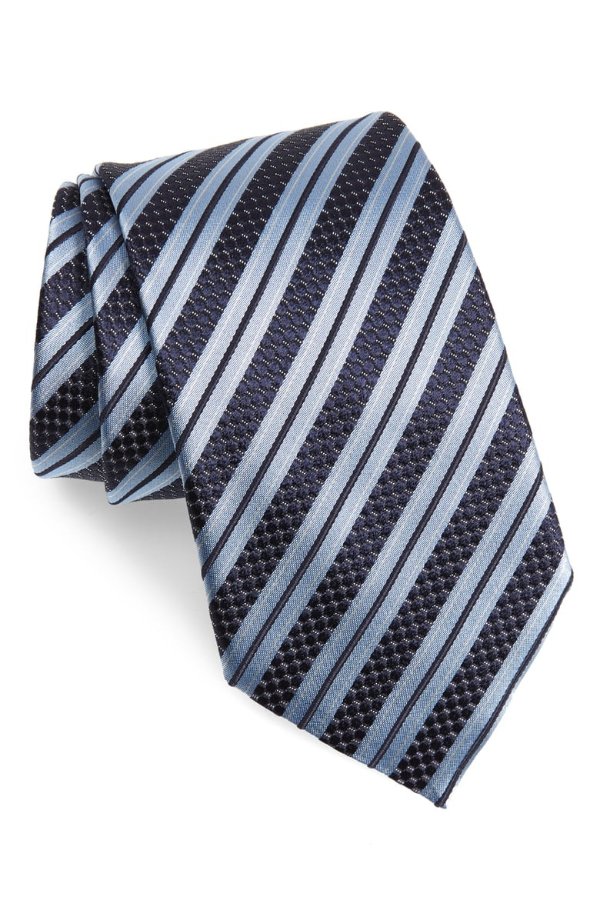 Stripe Silk Tie