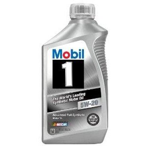 Mobil 1 44975 5W-20 Synthetic Motor Oil - 1 Quart (Pack of 6)
