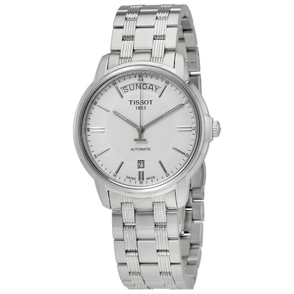 T-Classic Automatic III Day Date White Dial Men's Watch T065.930.11.031.00