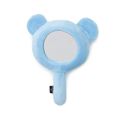 Official Merchandise by Line Friends - KOYA Small Plush Hand Held Mirror
