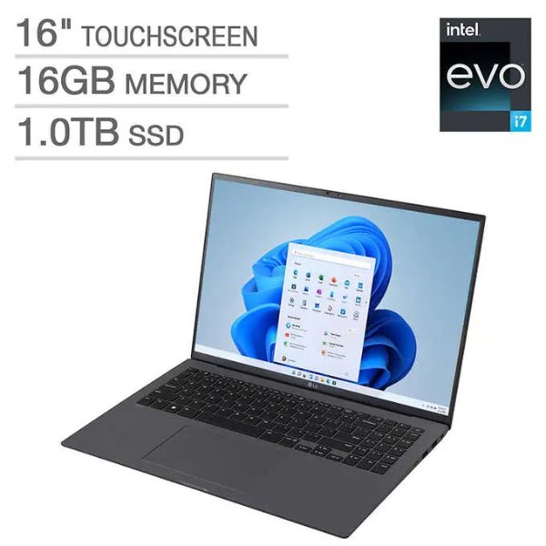 gram 16" Intel Evo Platform TouchScreen Laptop