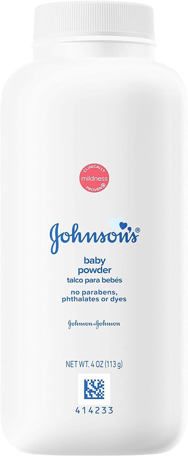Powder for Delicate Skin, Hypoallergenic and Free of Parabens, Phthalates, and Dyes for Baby Skin Care, 4 oz