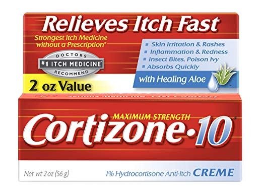 Cortizone-10 Max Strength Cortizone-10 Crme, 2 Ounce Box