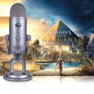 Blue Yeti USB Microphone + Assassin's Creed Origins