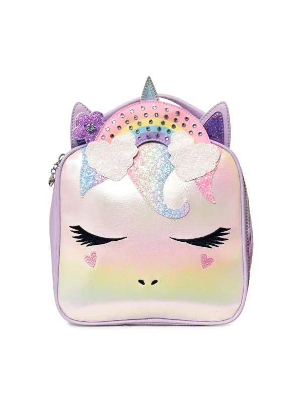 Kid's Gwen Rainbow Crown Unicorn Lunch Bag