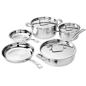 Today Only:Cuisinart Multiclad Pro Cookware Set (8-Piece) @ Amazon.com
