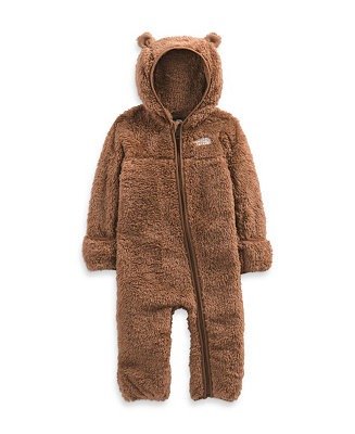Baby Boys or Baby Girls Bear One Piece Cozy Coverall