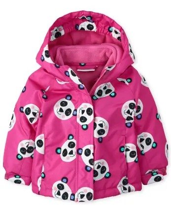 Toddler Girls Long Sleeve Print 3 In 1 Jacket | The Children's Place - FALL FUCHSIA