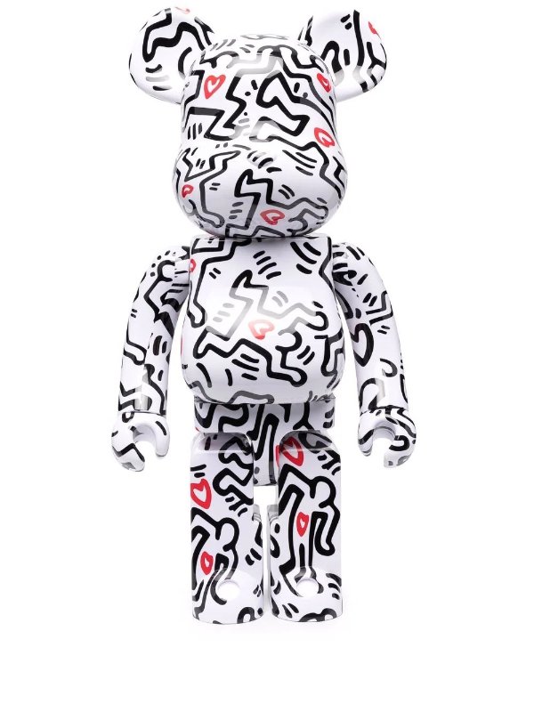 x Keith Haring 积木熊