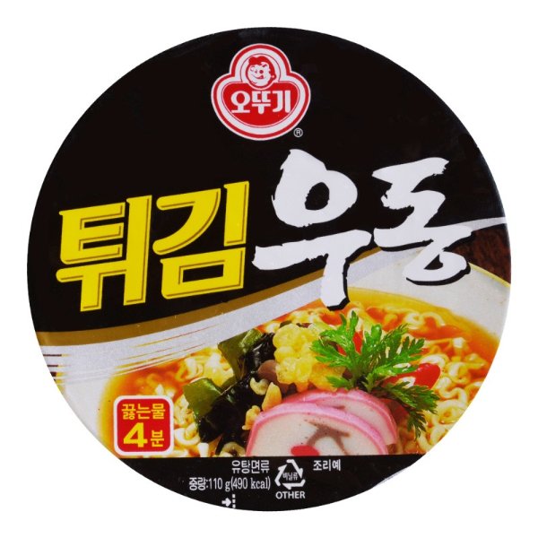 OTTOGI Tempura Udon Flavor Noodle Bowl 110g