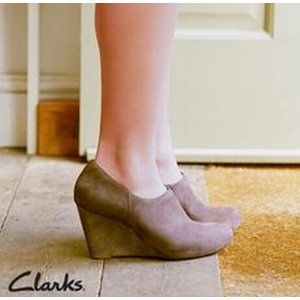 Clarks Purity Frost Wedges