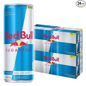 Red Bull Sugar Free, 8.4-Ounce Cans 2 pack of 12 (total count 24)