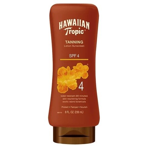 Hawaiian Tropic&#174; Dark Tanning Lotion - SPF 4 - 8oz