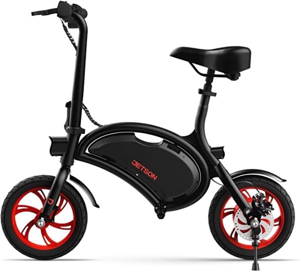 Bolt Adult Folding Electric Ride On, Foot Pegs, Easy-Folding, Built-in Carrying Handle, Lightweight Frame, LED Headlight, Twist Throttle, Cruise Control, Rechargeable Battery