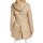 Water Repellent Hooded Cotton Blend Trench Coat